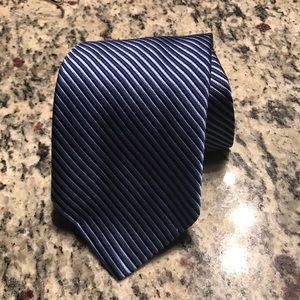 Brooks Brothers Blue Thin Stripe Tie